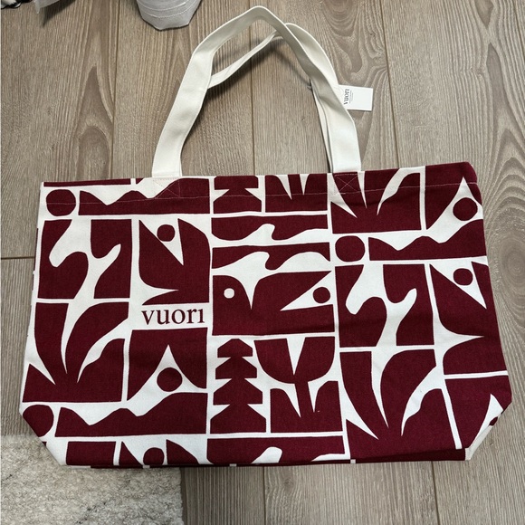 Vuori Handbags - Vuori patterned canvas tote bag